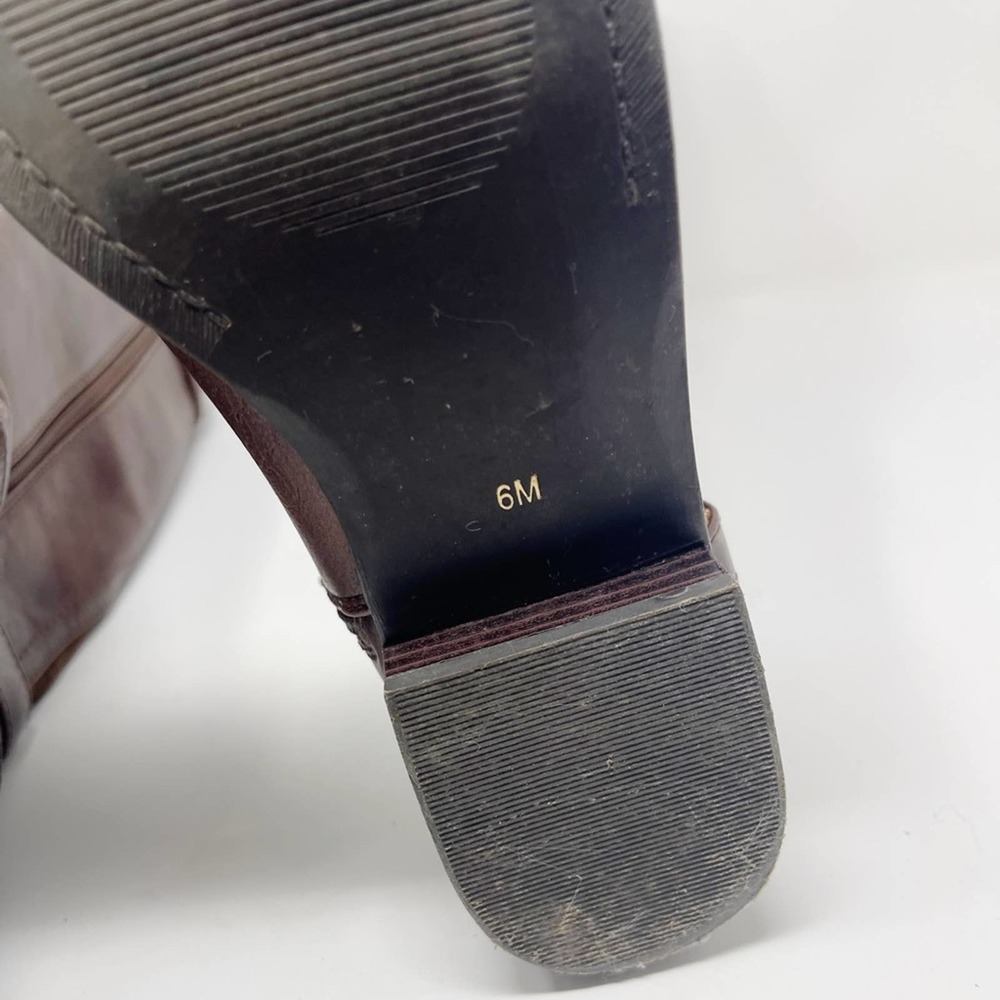 [G by Guess] brown faux leather riding boot size 6 - Picture 7 of 9